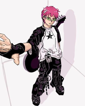 Alt y2k Saiki Idk